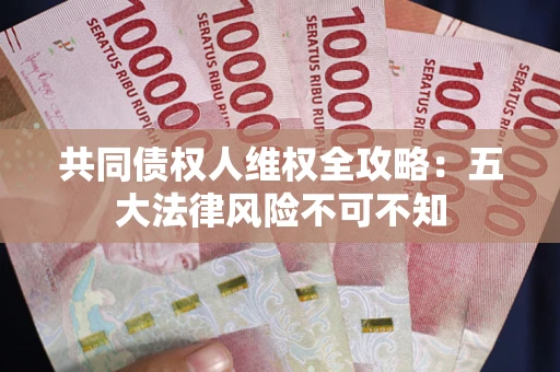 武汉共同债权人维权全攻略：五大法律风险不可不知