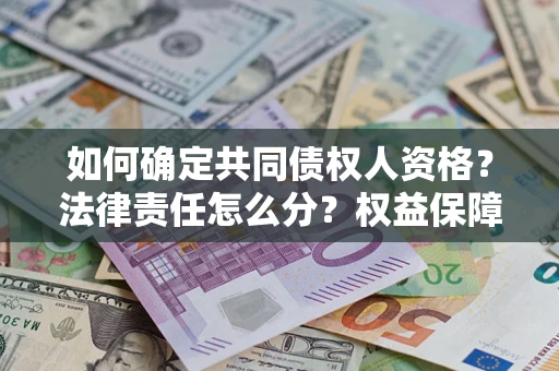 武汉如何确定共同债权人资格？法律责任怎么分？权益保障技巧揭秘！