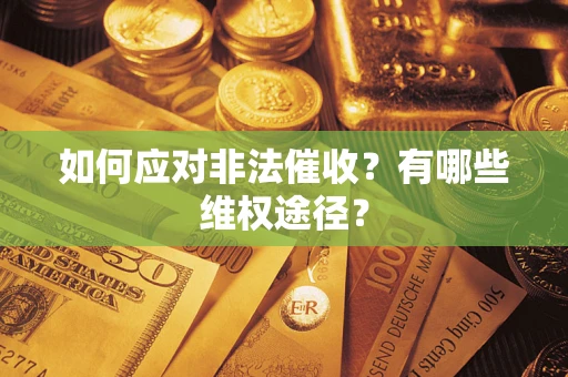 武汉如何应对非法催收？有哪些维权途径？