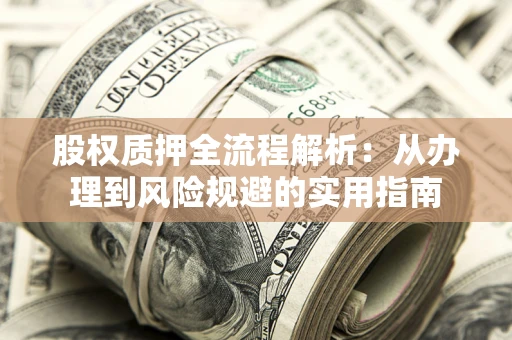 武汉股权质押全流程解析：从办理到风险规避的实用指南