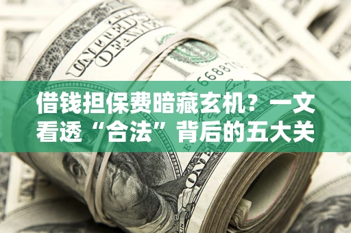 武汉借钱担保费暗藏玄机？一文看透“合法”背后的五大关键陷阱