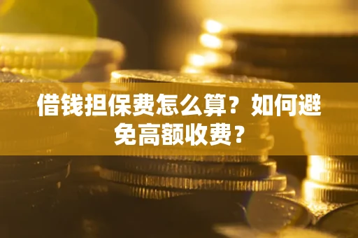 武汉借钱担保费怎么算？如何避免高额收费？