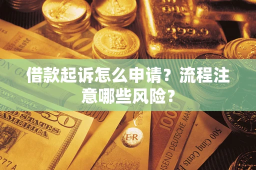 武汉借款起诉怎么申请？流程注意哪些风险？