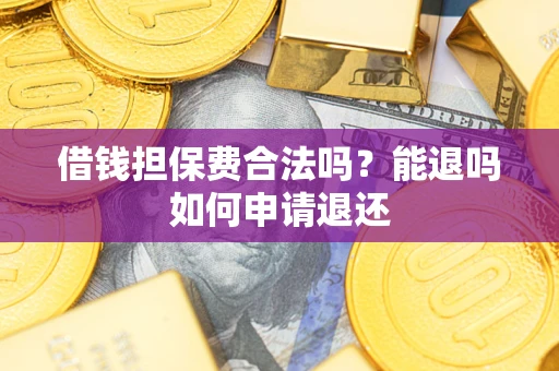 武汉借钱担保费合法吗？能退吗如何申请退还